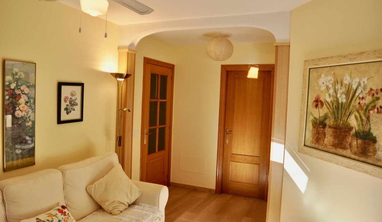 Piso en Sanxenxo – Sala de estar
