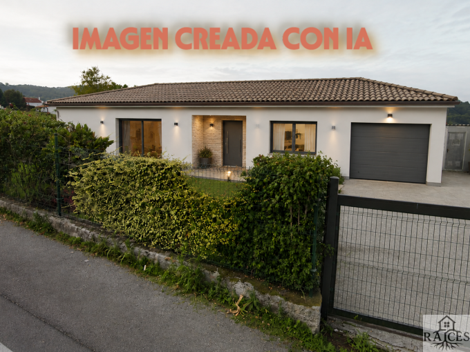 Casa y almacén en venta en Ribeira con terreno exterior.