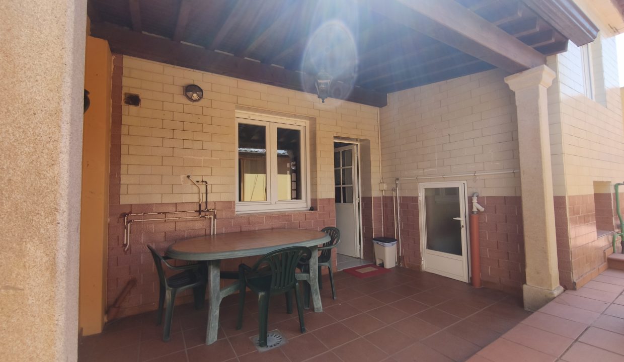 Casa tradicional en la costa gallega