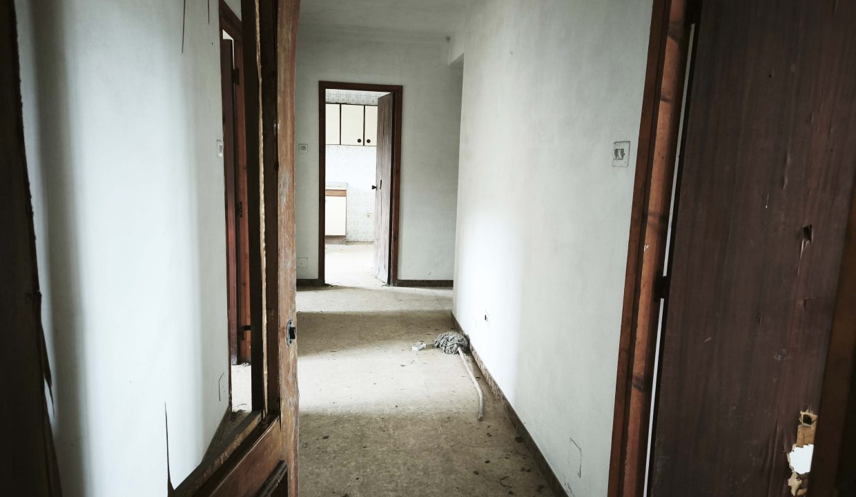 Pasillo interior de la vivienda